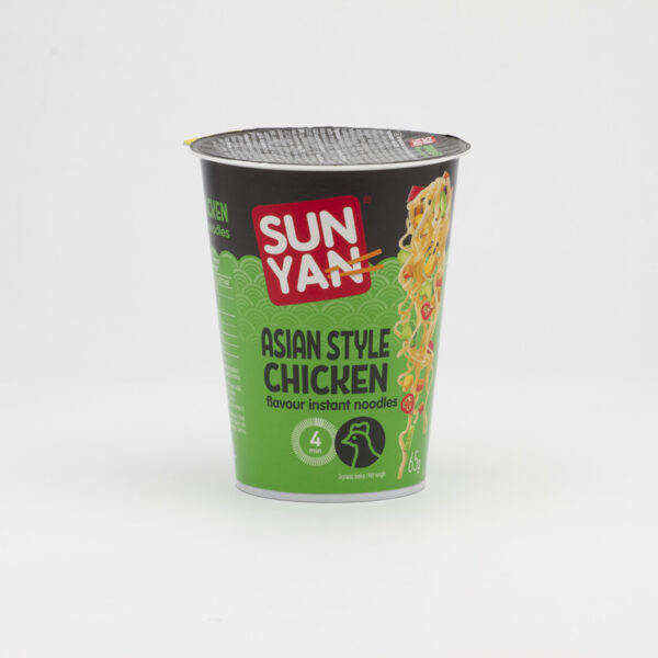 CUP  SUN YAN ASIAN STYLE CHICKEN NOODLES