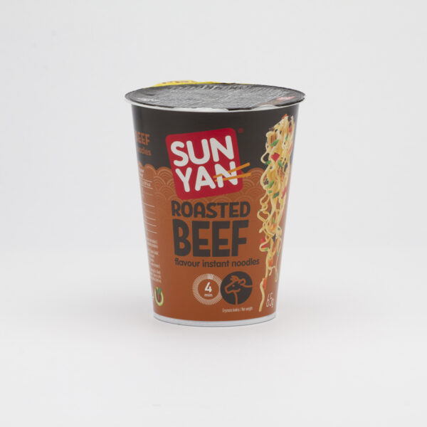 CUP SUN YAN ASIAN ROAST BEEF FLAV NOODLES