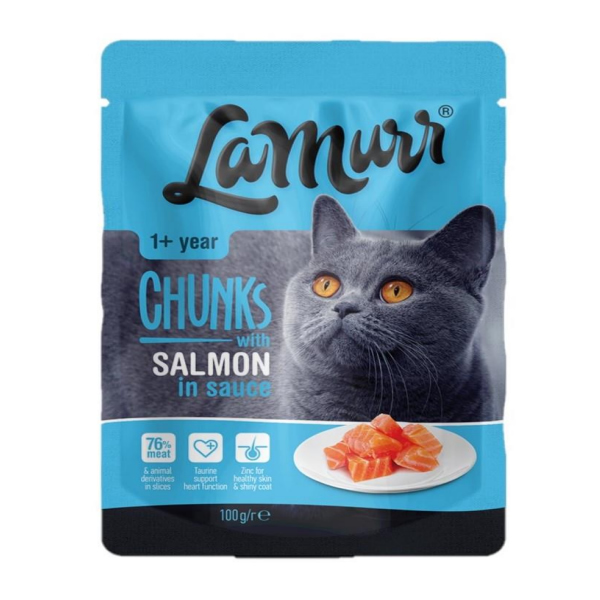 Chunks With Salmon