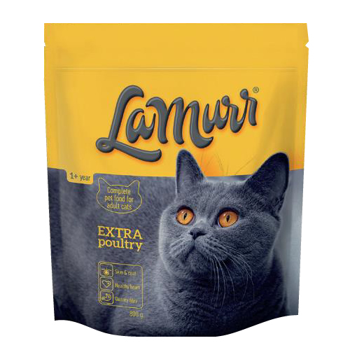 Dry Cat Food With Extra Poultry