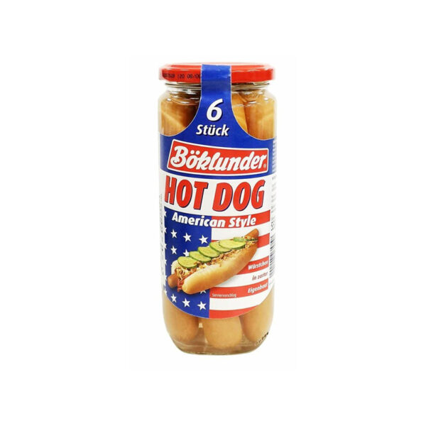 BOKLUNDER 6 US STYLE HOT DOG