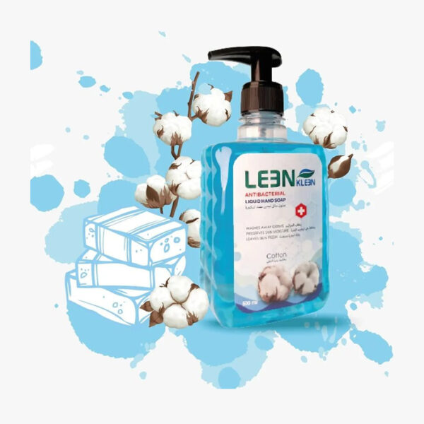 LEEN ANTIBACTERIAL BLUE COTTON LIQ SOAP