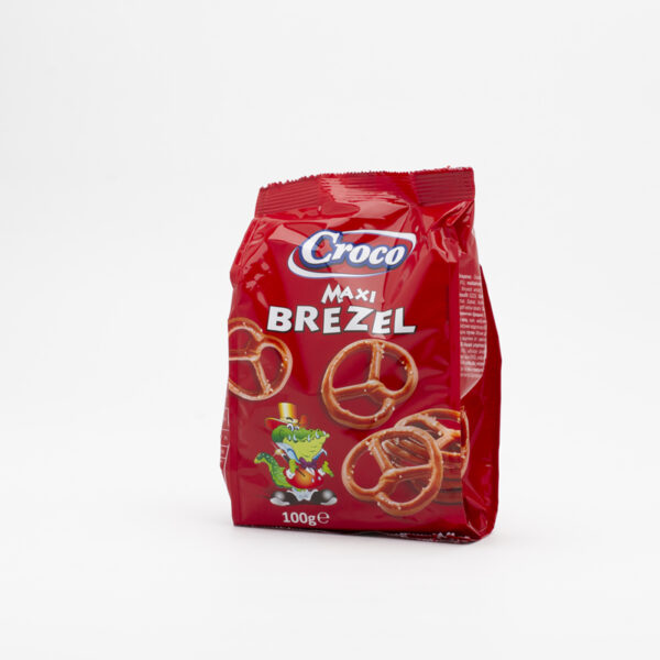 CROCO MAXI BRETZEL SALT 100g