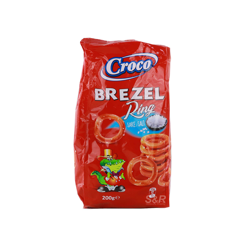 CROCO RING BRETZEL W SALT