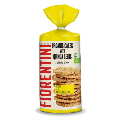 ORGANIC G/F QUINOA CORN CAKES 120G