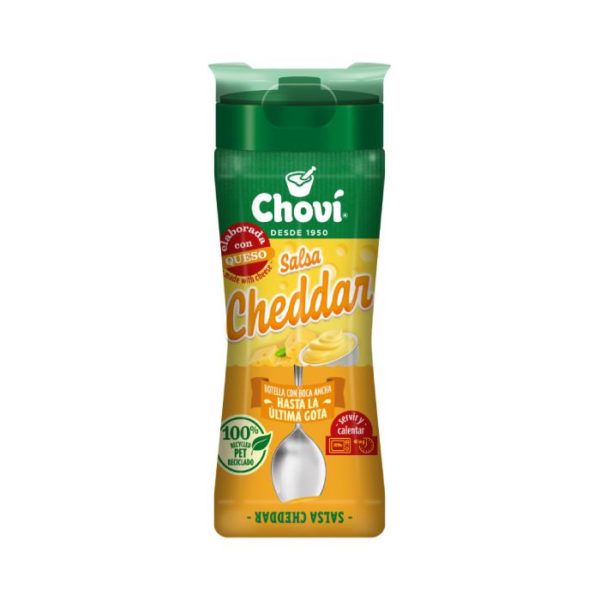 CHOVI CHEDDAR SAUCE 250ML GLUTEN FREE