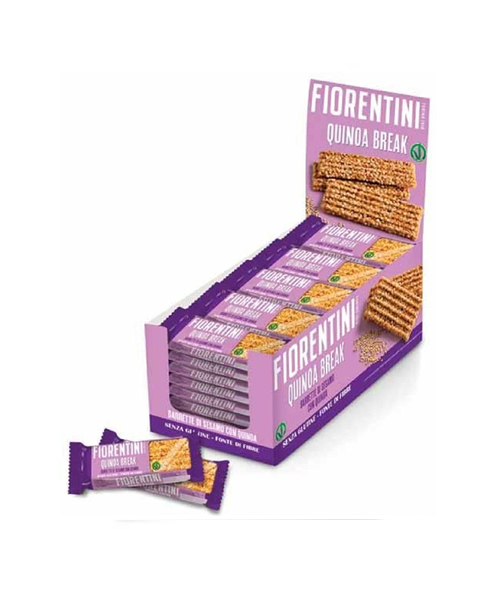 FIORENTINI BREAK BARS QUINOA + QUINOA SEEDS