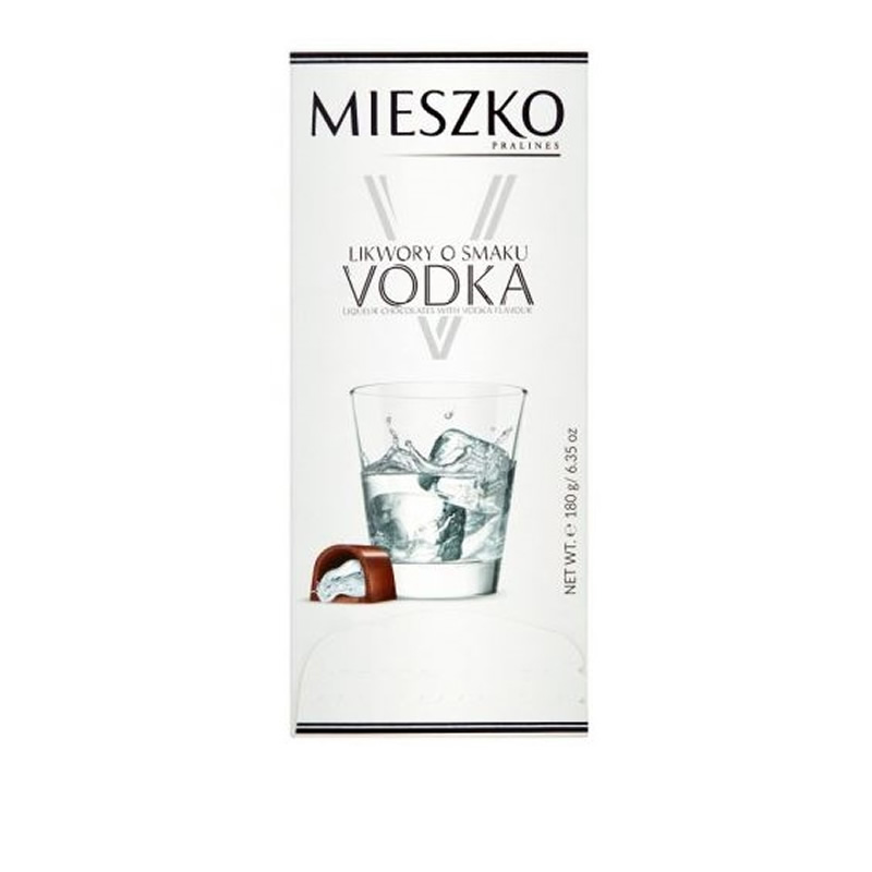 Alcohol –  LIQUEUR CHOCOLATES WITH VODKA FLAVOUR