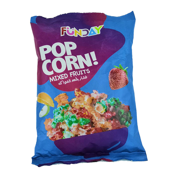 POPCORN WITH MIXED FRUITS