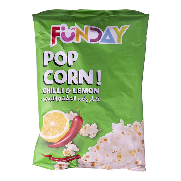 POPCORN WITH CHILLI LEMON  FLAVOR