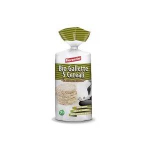 FIORENTINI CAKES ORGANIC RICE + 5 CEREALS 100G