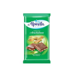 ALPINELLA MILK CHOCOLATE WITH PEANUTS 90 GR