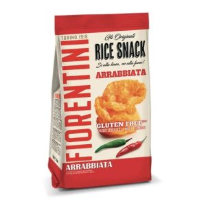FIORENTINI G/F RICE SNACK ARRABBIATA SWEET CHILLI 40 G