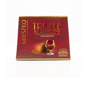MIESZKO LIQUEUR FRENCH TRUFFLES COGNAC BOX 175 GR