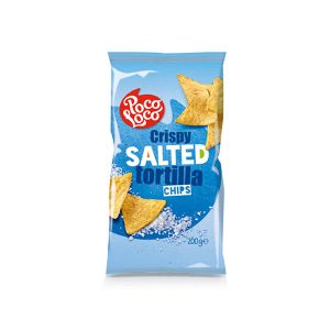 POCO LOCO CHIPS TORTILLA SALTED 200G