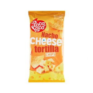 POCO LOCO CHIPS TORTILLA CHEESE 200G