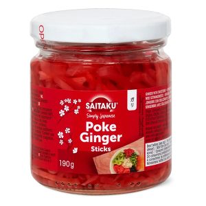 SAITAKU POKE GINGER STICKS 110 GR NET JAR