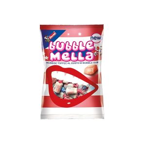 INCAP BUBBLE GUM SOFT CANDIES "BUBBLE MELLA" 125 GR GF