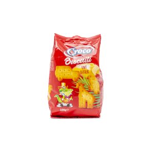 CROCO BUTTER BISCUIT 100 GR BAG