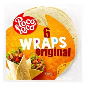 POCO LOCO TORTILLA FLOUR - 6 PCS