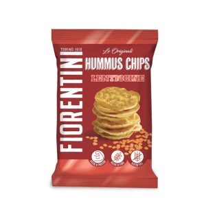 FIORENTINI CHIPS HUMMUS ORGANIC LENTIL WITH SEA SALT 50 GR