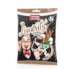 INCAP LICORICE FILLED CANDIES "LIQUIRIZIA" 125 GF