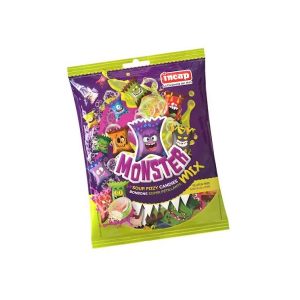 INCAP SOUR FIZZY CANDIES "MONSTER MIX" 150 GR GF