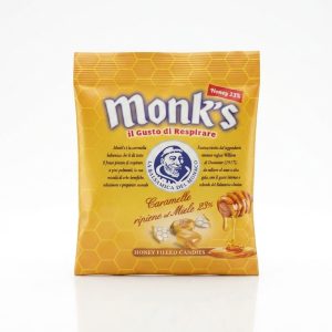 MONKS FILLED CANDY + HONEY 23% BAG 135 GR GF