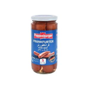 POPPENBURGER FRANKFURTERS BEEF 5PCS 250G