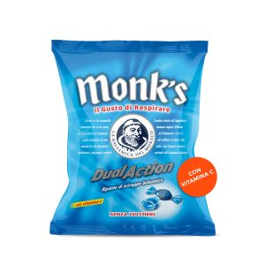 MONKS SF DUAL ACTION BALSAM CANDY +VIT C 60 GR