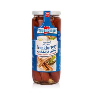 POPPENBURGER BEEF BOCKWURST 10PCS 720G