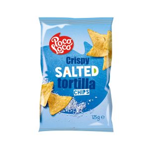 POCO LOCO CHIPS TORTILLA SALTED 125G