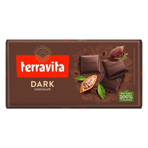 TERRAVITA DARK CHOCOLATE 50% CACOA 100 GR