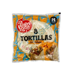 POCO LOCO TORTILLAS FLOUR - 8PCS