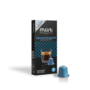 MUST NESPRESSO DECAFFEINATO 10 CAPSULE 5 GR