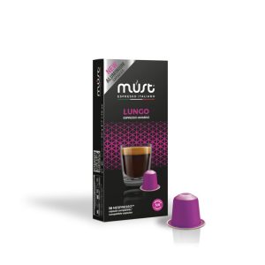 MUST NESPRESSO LUNGO 10 CAPSULE 5 GR