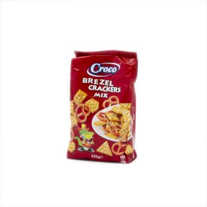 CROCO CRACKERS  BREZEL MIX 250G