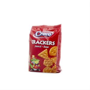 CROCO CRACKERS HAM 100G