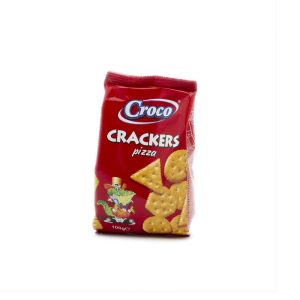 CROCO CRACKERS PIZZA  100G