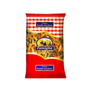 FAMIGLIA PASTA 500 G  FUSILLI TRICOLOR