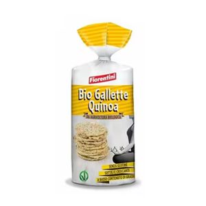 FIORENTINI CAKES G/F ORGANIC QUINOA CORN 120G