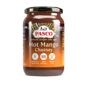 PASCO HOT MANGO CHUTNEY 320 GRS